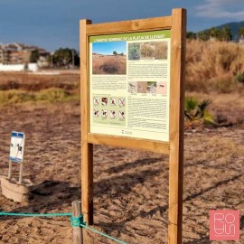 Cartellera recuperació de dunes amb Stratimage